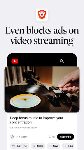 Brave Fast Private Web Browser screenshot 2