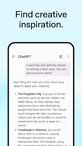 ChatGPT screenshot