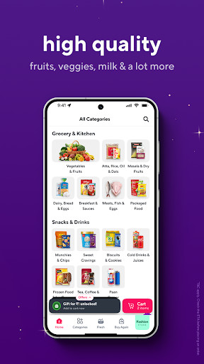 Zepto: Groceries in minutes screenshot