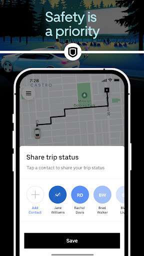 Uber - Bike, Auto & Car Rides screenshot