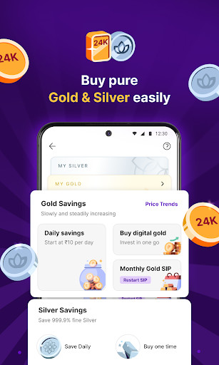 PhonePe UPI, Payment, Recharge screenshot