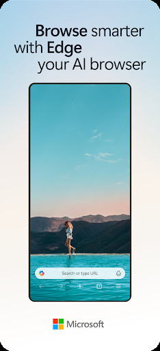 Microsoft Edge: AI browser screenshot