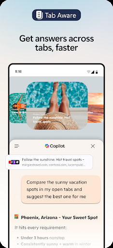Microsoft Edge: AI browser screenshot