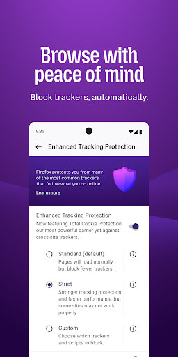 Firefox Fast & Private Browser screenshot