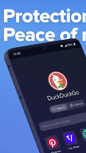DuckDuckGo, Duck.ai, & VPN screenshot