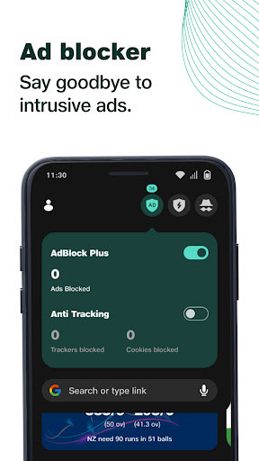 JioSphere: Web Browser screenshot