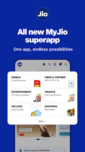 MyJio: For Everything Jio screenshot